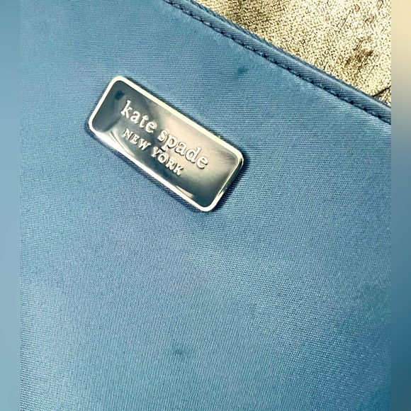 Kate Spade Nylon Tote in Dusty Blue NWOT - Picture 8 of 9